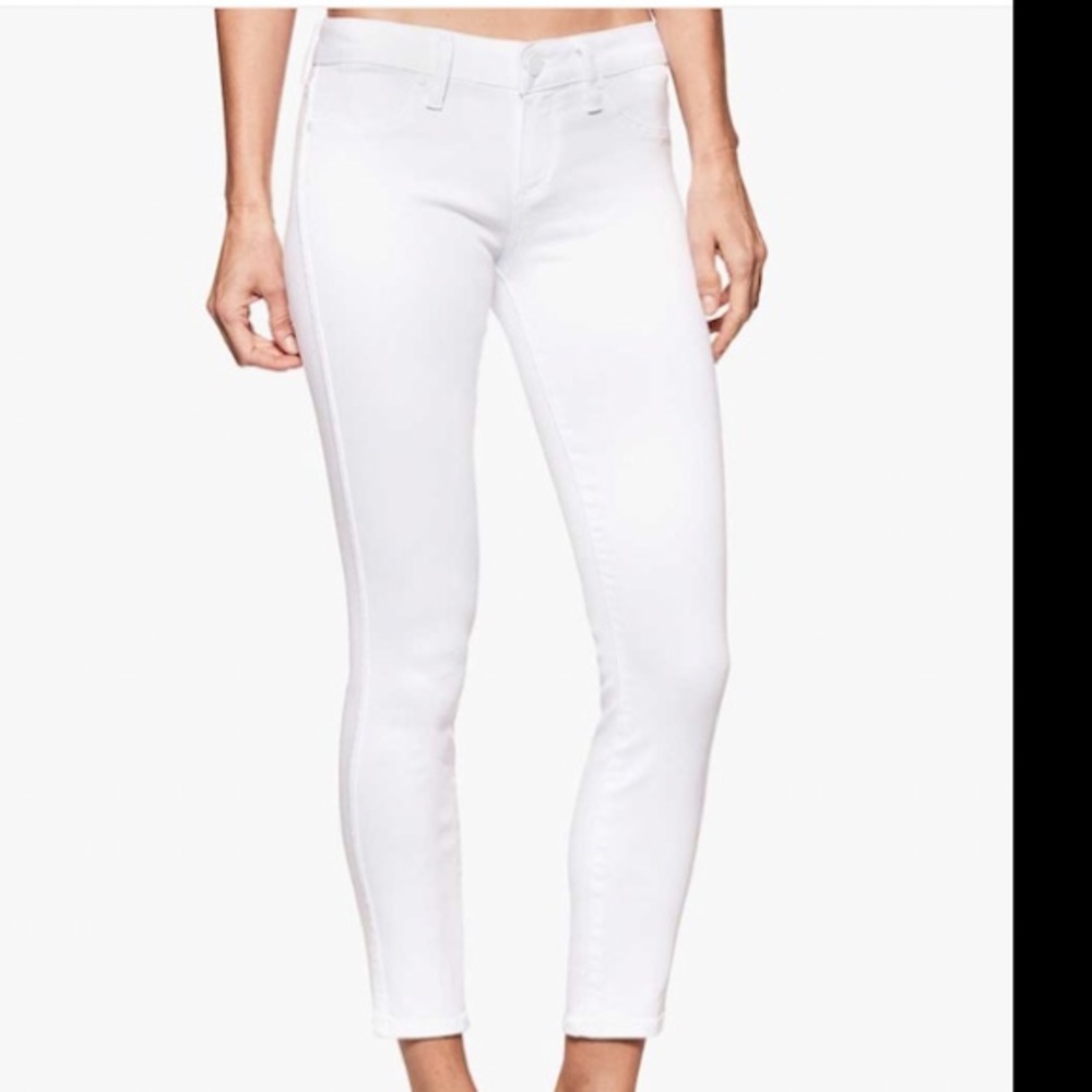 Paige crop jeans